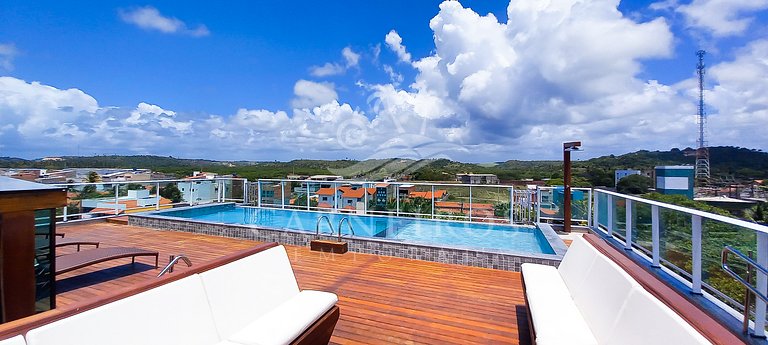 Studio no Beach Way - Praia dos Carneiros (B06)