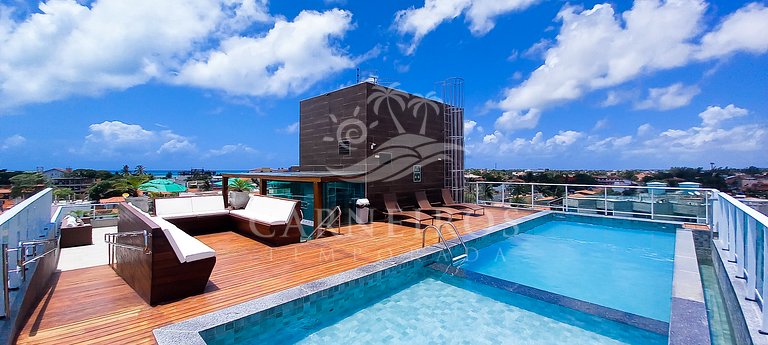 Studio no Beach Way - Praia dos Carneiros (B06)