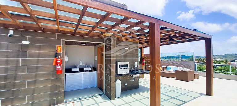 Lindo Flat no Beach Way Carneiros (B01)