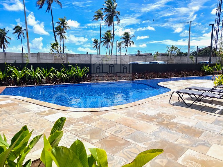 Flat Vista Piscina - Mana Beach Experience (B20-1)