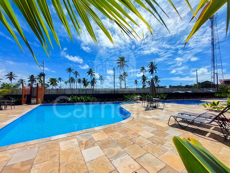 Flat Vista Piscina - Mana Beach Experience (B20-1)