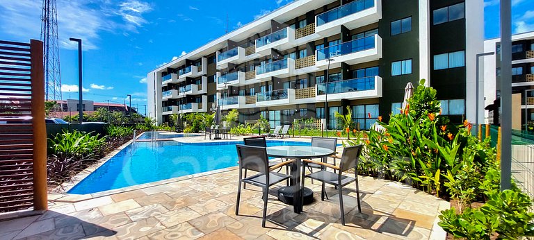 Flat Vista Piscina - Mana Beach Experience (B20-1)