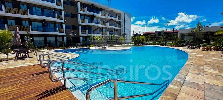 Flat Vista Piscina - Mana Beach Experience (B20-1)