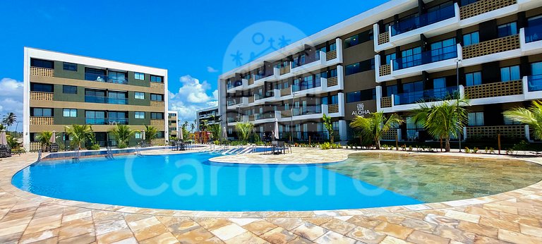 Flat Vista Piscina - Mana Beach Experience (B20-1)