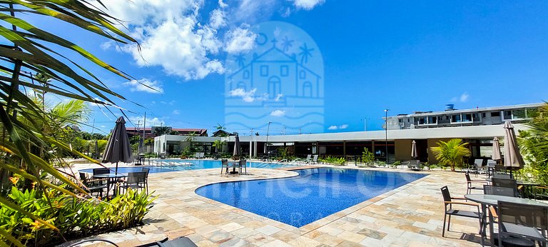 Flat Vista Piscina - Mana Beach Experience (B20-1)