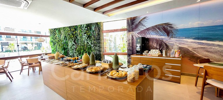 Flat Vista Piscina - Mana Beach Experience (B20-1)