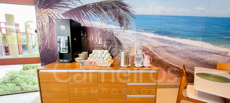 Flat Vista Piscina - Mana Beach Experience (B20-1)