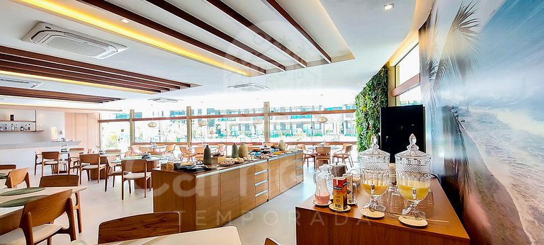 Flat Vista Piscina - Mana Beach Experience (B20-1)