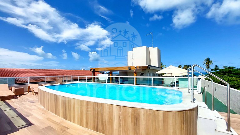 Studios no Coração de Porto de Galinhas - Engenheiro Paulo B