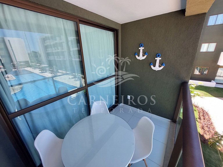 Flat 2 Quartos - Mana Beach Experience - Porto de Galinhas