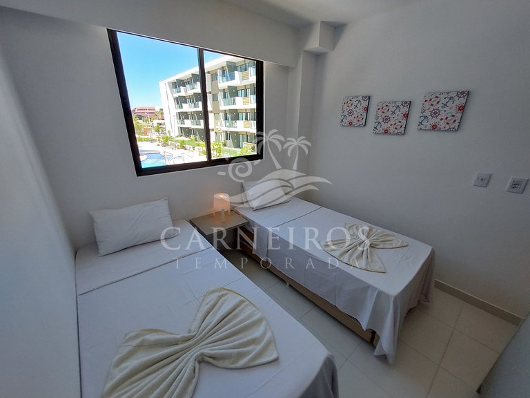 Flat 2 Quartos - Mana Beach Experience - Porto de Galinhas