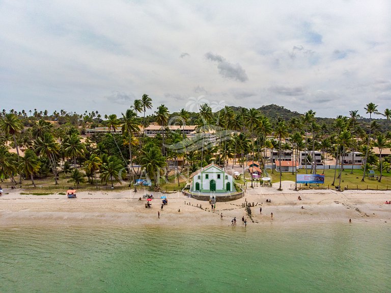 Flat 1 Quarto no Carneiros Beach Resort (A13-D)