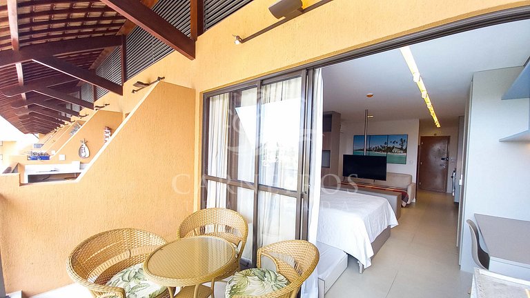 Flat 1 Quarto - Eco Resort Praia dos Carneiros (B16)