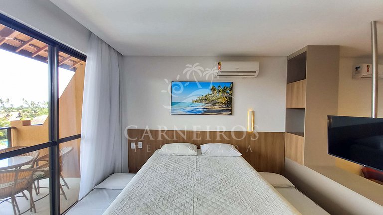 Flat 1 Quarto - Eco Resort Praia dos Carneiros (B16)