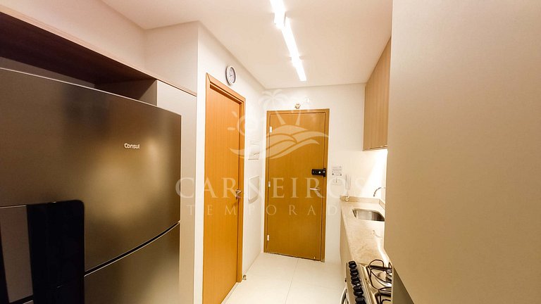 Flat 1 Quarto - Eco Resort Praia dos Carneiros (B16)
