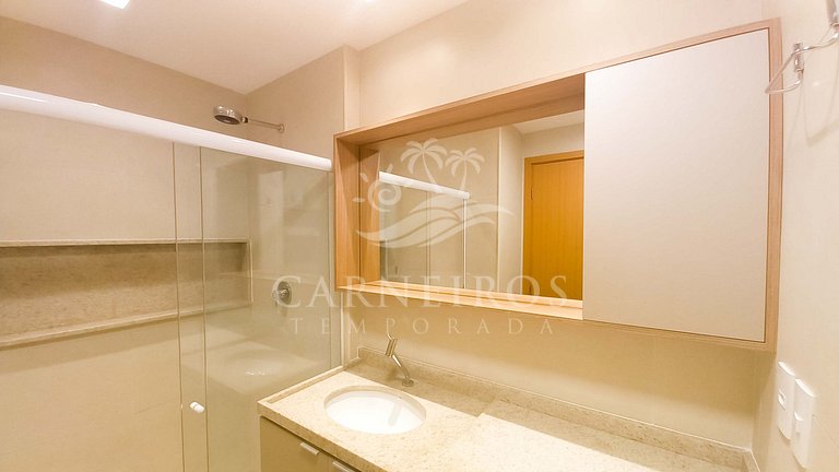 Flat 1 Quarto - Eco Resort Praia dos Carneiros (B16)