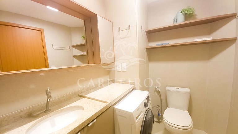 Flat 1 Quarto - Eco Resort Praia dos Carneiros (B16)