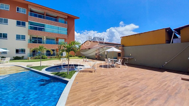 02 Quartos na Praia de Tamandaré - Porto Cayman (X05-B)