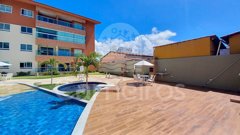 02 Quartos no Porto Cayman Residence (C06-A)