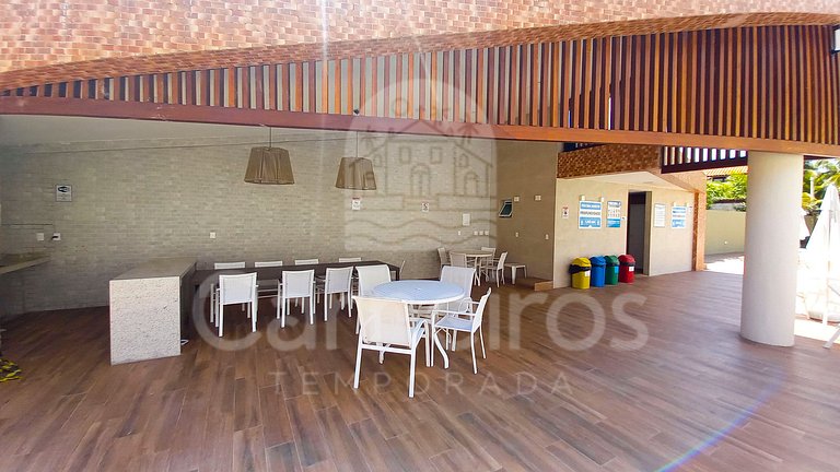 02 Quartos na Praia de Tamandaré - Porto Cayman (X05-B)