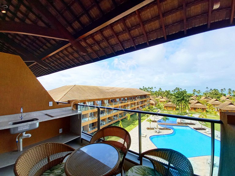 Flat 1 Quarto - Eco Resort Praia dos Carneiros (B16)