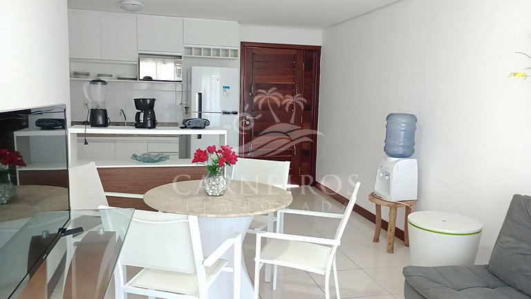 Flat com Varanda no Clube Meridional (B2-3PS)