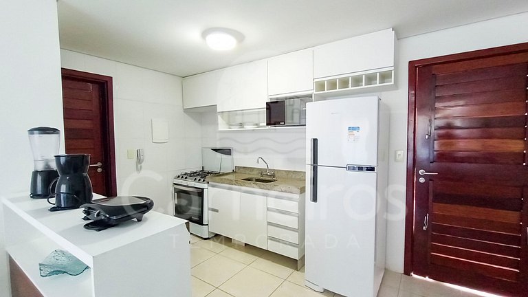 Flat com Varanda no Clube Meridional (B2-3PS)