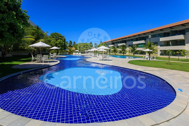 Flat 1 Quarto no Carneiros Beach Resort (A01-4)