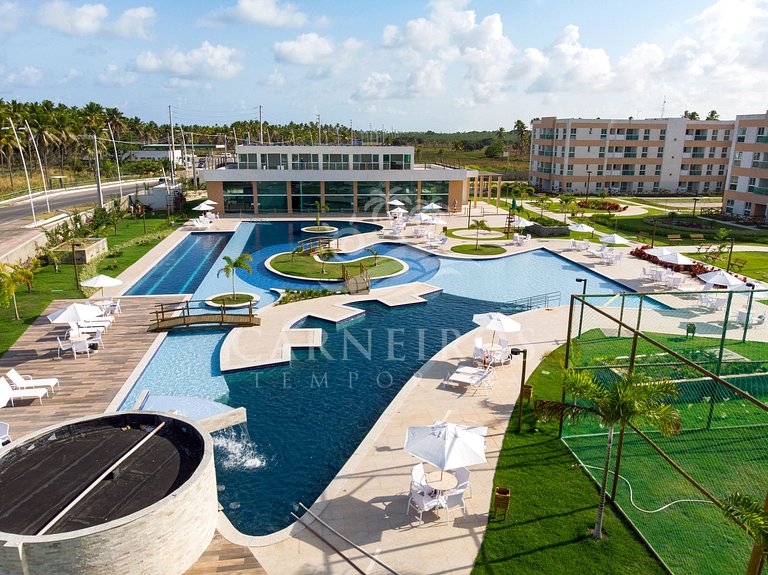 Flat 1 Quarto - Muro Alto Clube - Porto de Galinhas