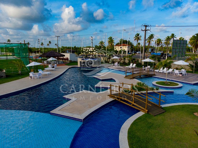 Flat 1 Quarto - Muro Alto Clube - Porto de Galinhas