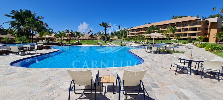 Flat 1 Quarto - Eco Resort Praia dos Carneiros (B18-1)