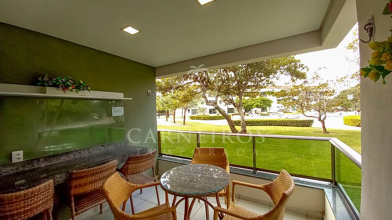 Flat 3 Quartos no Carneiros Beach Resort (A01-3)