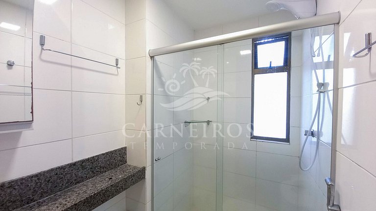 Flat 3 Quartos no Carneiros Beach Resort (A01-3)