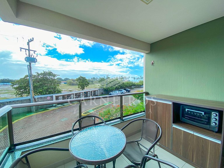 Flat Com Varanda 01 Quarto - Carneiros Beach Resort (B12-5)