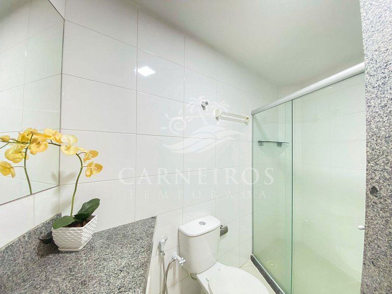 Flat 01 Quarto - Carneiros Beach Resort (A18-5)