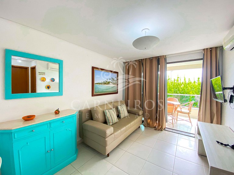 Flat 1 Quarto - Carneiros Beach Resort (B16-D)