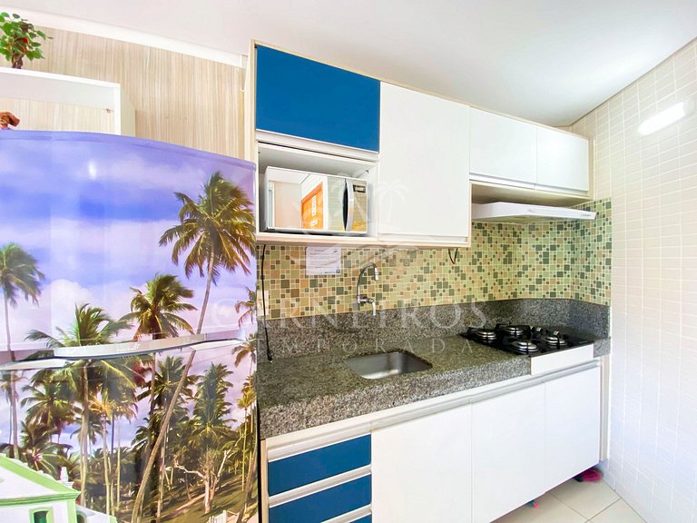 Flat 1 Quarto - Carneiros Beach Resort (B19-E)