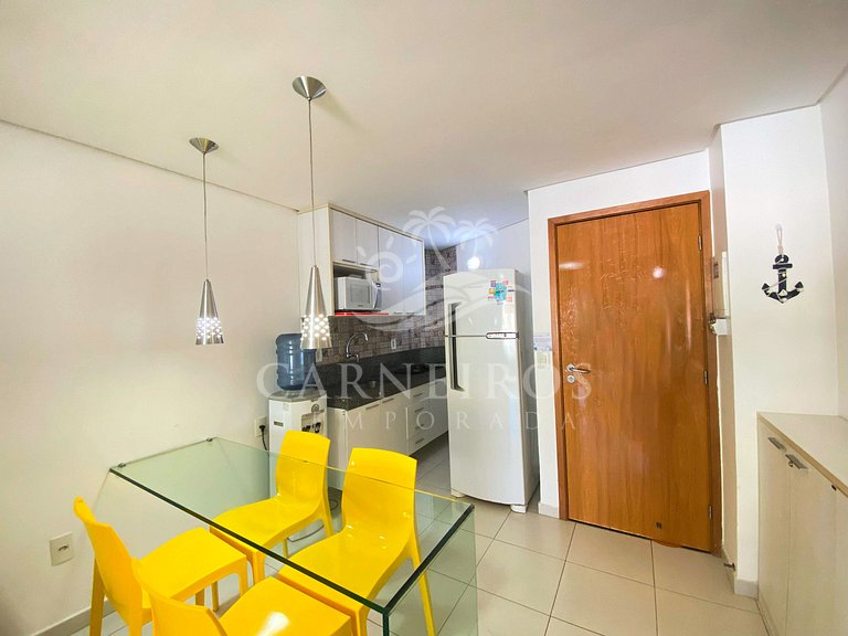 Flat 1 Quarto no Carneiros Beach Resort (A13-D)