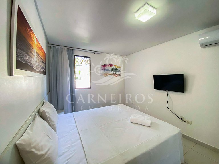 Flat 1 Quarto no Carneiros Beach Resort (A13-D)