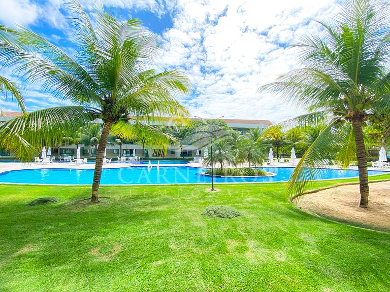 Flat 2 Quartos no Carneiros Beach Resort (A08-A)