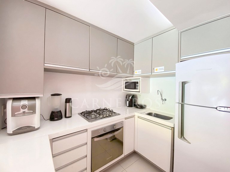 Flat 2 Quartos no Carneiros Beach Resort (A08-A)