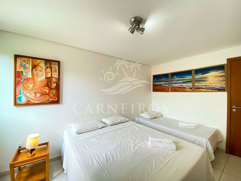 Flat 1 Quarto no Carneiros Beach Resort (A06-E)