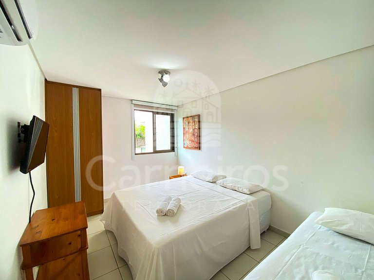 Flat 1 Quarto no Carneiros Beach Resort (A06-E)