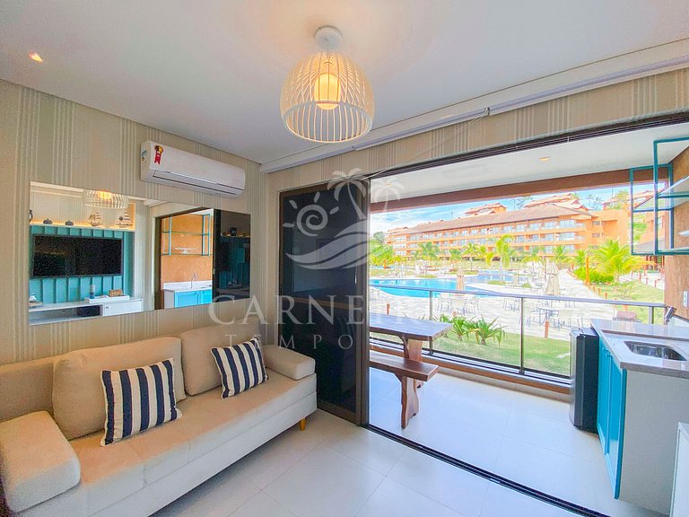 Flat 1 Quarto - Eco Resort Praia dos Carneiros (X03-2)
