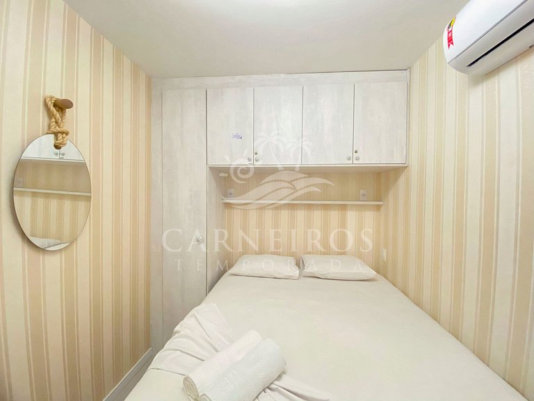 Flat 1 Quarto - Eco Resort Praia dos Carneiros (X03-2)