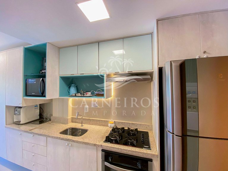 Flat 1 Quarto - Eco Resort Praia dos Carneiros (X03-2)