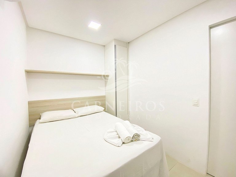 Flat 1 Quarto - Eco Resort Praia dos Carneiros (X02-2)