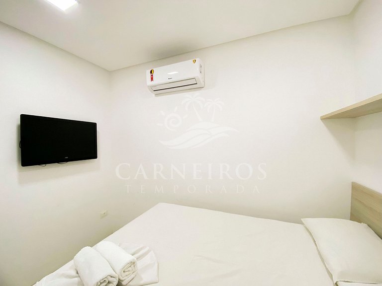 Flat 1 Quarto - Eco Resort Praia dos Carneiros (X02-2)