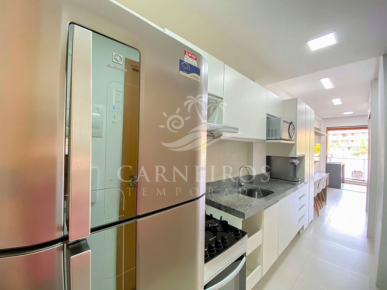 Flat 1 Quarto - Eco Resort Praia dos Carneiros (X02-2)