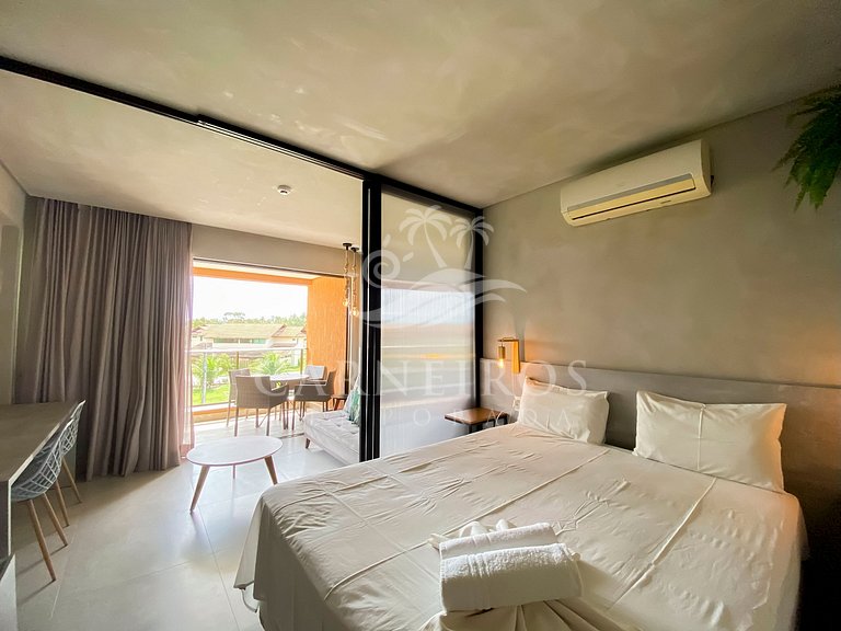 Flat 1 Quarto - Eco Resort Praia dos Carneiros (A27-2